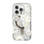 Speck Presidio Lux ClickLock & MagSafe - iPhone 16 Pro dėklas (Sunshine Daisies / Skaidrus / Auksinis)