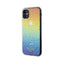 Guess IML Faceted Mirror Disco Iridescent – dėklas iPhone 11 (vaivorykštinis)
