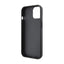 Karl Lagerfeld Fixed Glitter Ikonik Logo Metal Pin – iPhone 15 / 14 / 13 dėklas (juodas)