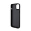 Ferrari Twist Metal Logo – dėklas iPhone 15 Plus telefonui (juodas)