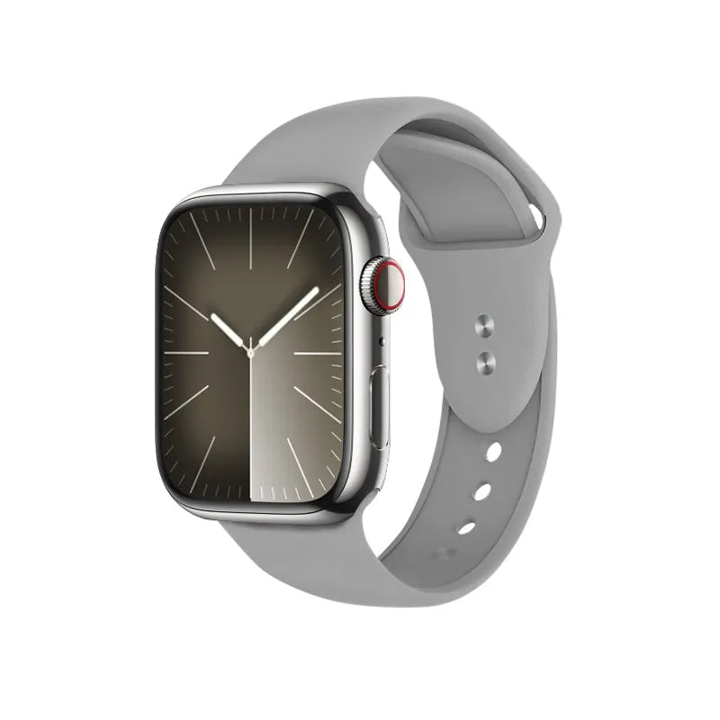 Crong Liquid – Apple Watch dirželis 44/45/46/49 mm (pilkas)