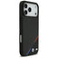BMW M Carbon Tricolor Line MagSafe – dėklas iPhone 17 Pro Max (juodas)