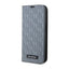 Karl Lagerfeld Booktype Saffiano Monogram – dėklas iPhone 14 Pro Max (sidabrinis)