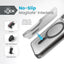 Speck Presidio Perfect-Clear ClickLock & MagSafe – iPhone 15 Pro dėklas (skaidrus / matinis juodas / pilkas)