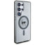 Karl Lagerfeld Button Karl Head Printed Logo MagSafe – dėklas Samsung Galaxy S25 Ultra (juodas)
