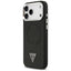 Guess Triangle Logo MagSafe – Dėklas iPhone 17 Pro (Juodas)