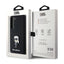 Karl Lagerfeld Silicone Ikonik Metal Pin – dėklas Samsung Galaxy S24+ (juodas)