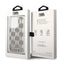 Karl Lagerfeld Monogram Liquid Glitter – dėklas, skirtas iPhone 14 Pro Max (sidabrinis)