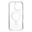 Speck Presidio Perfect-Clear ClickLock & MagSafe – dėklas iPhone 16 Pro Max (skaidrus / chromuotas užbaigimas / Serene Silver)