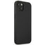 AMG Leather Hot Stamped – dėklas iPhone 14 (juodas)
