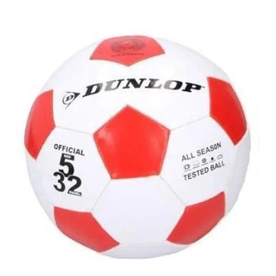 Dunlop - Futbolo kamuolys 5 dydis (raudonas)