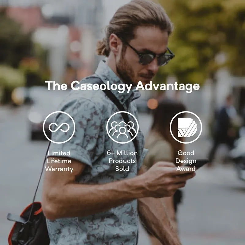 Caseology Vault dėklas iPhone Xs Max (raudonas)