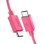 Spigen EB6010CC Essential – USB-C į USB-C laidas 60 W 1 m (rožinis)