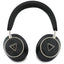 Guess 4G Triangle Logo – belaidės „Bluetooth V5.4“ ENC „on-ear“ ausinės (juodos)