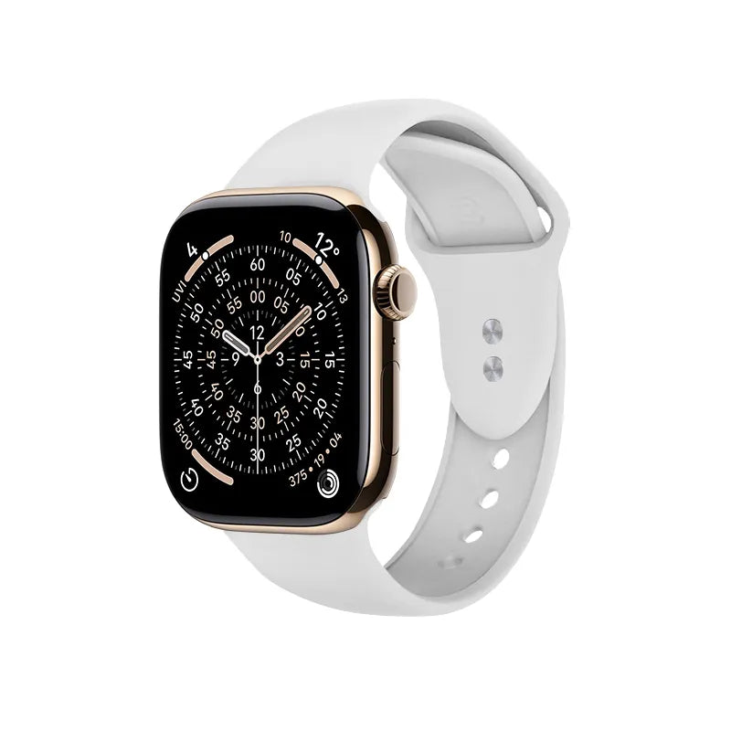 Crong Liquid – "Apple Watch" dirželis 38/40/41/42 mm (baltas)