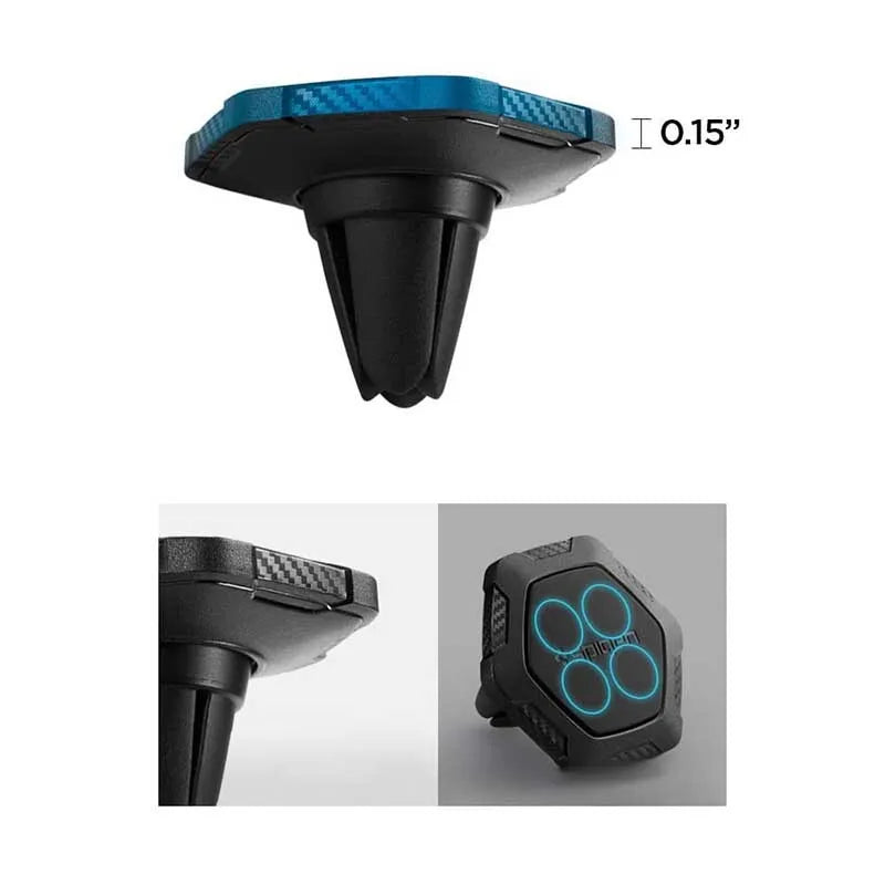 Spigen magnetinis automobilinis laikiklis QS11 - Automobilinis laikiklis (juodas)