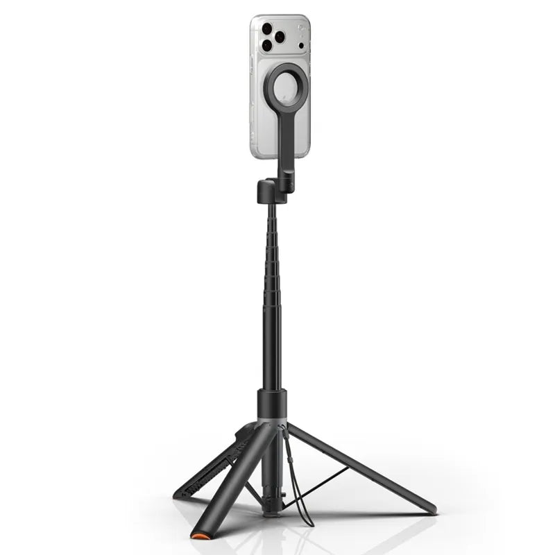 Spigen S582W MagSafe Bluetooth asmenukių lazda-trikojis – išmaniojo telefono trikojis / asmenukių lazdos laikiklis (juodas)