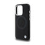 BMW Signature Liquid Silicone MagSafe - dėklas, skirtas iPhone 15 Pro Max (juodas)