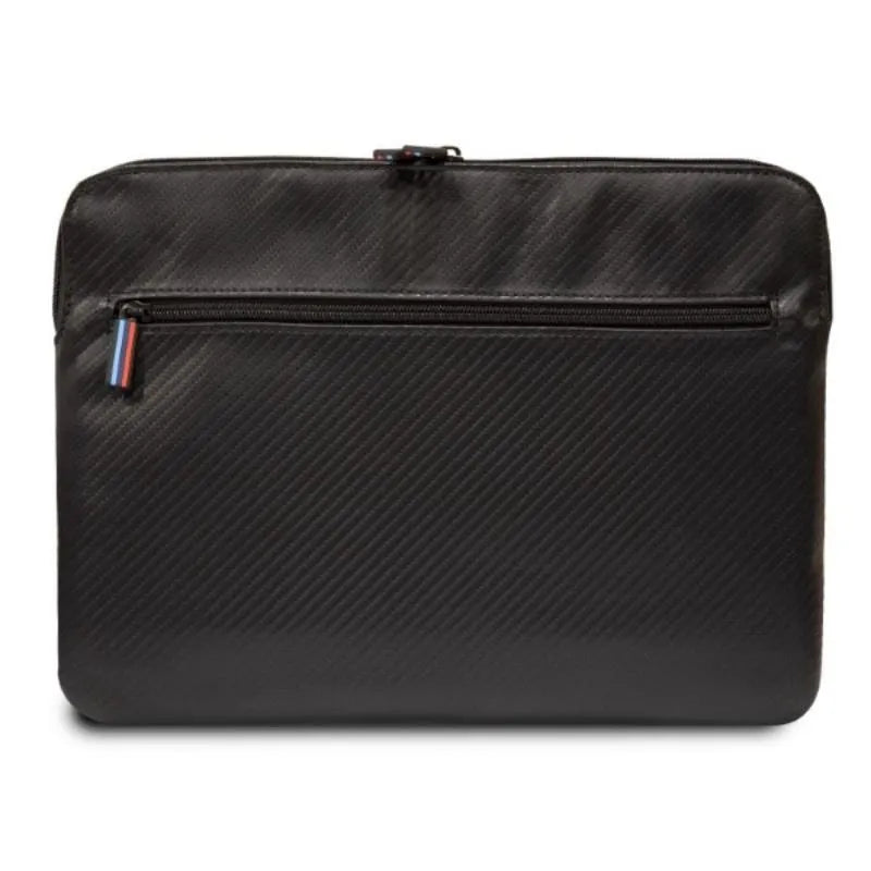 BMW Carbon Tricolor – nešiojamojo kompiuterio dėklas 16" (juodas)