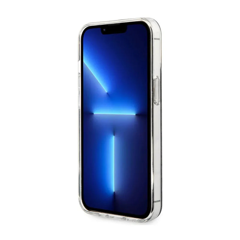 Guess 4G MagSafe – dėklas iPhone 13 Pro (juodas)