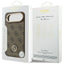 Guess 4G Strass Logo MagSafe - Dėklas iPhone Air (Rudas)