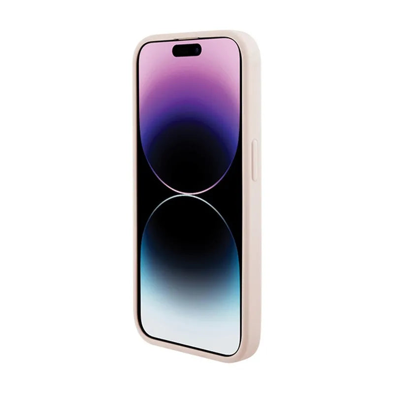 Karl Lagerfeld Quilted K Pattern – Apple iPhone 15 Pro Max dėklas (rožinis)