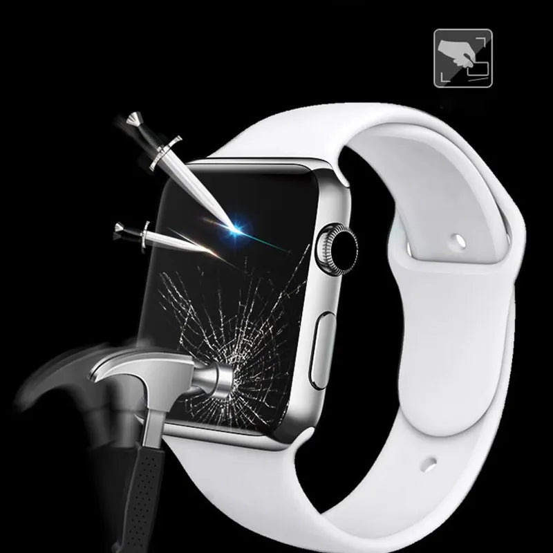 Mocolo 3D Glass Full Glue - Apsauginis stiklas Apple Watch 7/8 41 mm ekranui