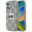 Karl Lagerfeld IML Karl Head Electroplated - dėklas, skirtas iPhone 16 (juodas)