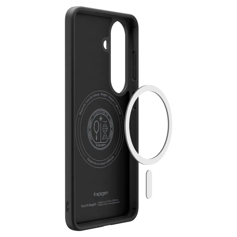 Spigen Thin Fit Mag MagSafe – dėklas Samsung Galaxy S26 (juodas)