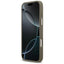 Guess Grained Big 4G Classic Logo – dėklas, skirtas iPhone 17 Pro Max (rudas)