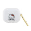 Hello Kitty silikoninis 3D „Kitty Head“ dėklas, skirtas AirPods Pro (baltas)