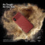 Caseology Vault dėklas iPhone Xs Max (raudonas)