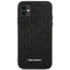 Karl Lagerfeld Monogram 3D Pattern – dėklas iPhone 11 (juodas)