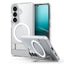 Spigen Ultra Hybrid S Mag MagSafe – dėklas Samsung Galaxy S26+ (skaidrus/baltas)