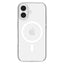 Spigen Liquid Crystal Mag MagSafe – dėklas iPhone 17 (skaidrus/baltas)