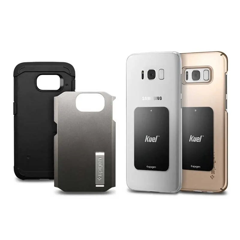 Spigen magnetinis automobilinis laikiklis QS11 - Automobilinis laikiklis (juodas)