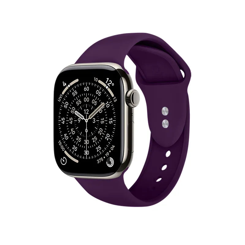 Crong Liquid – „Apple Watch“ dirželis 38/40/41/42 mm (slyvinės spalvos)