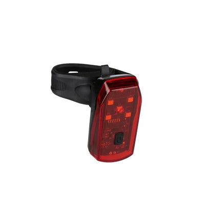 Dunlop – Galinis dviračio žibintas su 5 LED ir STOP funkcija, K-Mark