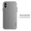 Obliq Slim Meta – dėklas iPhone Xs / X (Satin Silver)