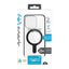 Speck Presidio Perfect-Clear ClickLock & MagSafe – iPhone 15 Pro dėklas (skaidrus / matinis juodas / pilkas)