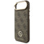 Guess 4G Strass Logo MagSafe - Dėklas iPhone Air (Rudas)