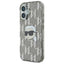 Karl Lagerfeld IML Karl Head Electroplated - dėklas, skirtas iPhone 16 (juodas)
