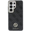 Guess 4G Rhinestone Round Logo MagSafe - Samsung Galaxy S26 Ultra dėklas (juodas)