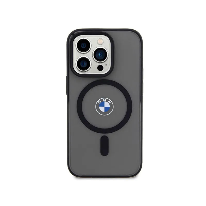 BMW Signature MagSafe – Dėklas iPhone 14 Pro Max (juodas)