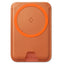 Spigen Valentinus MagFit + MagSafe – magnetinė piniginė (Metallic Orange)