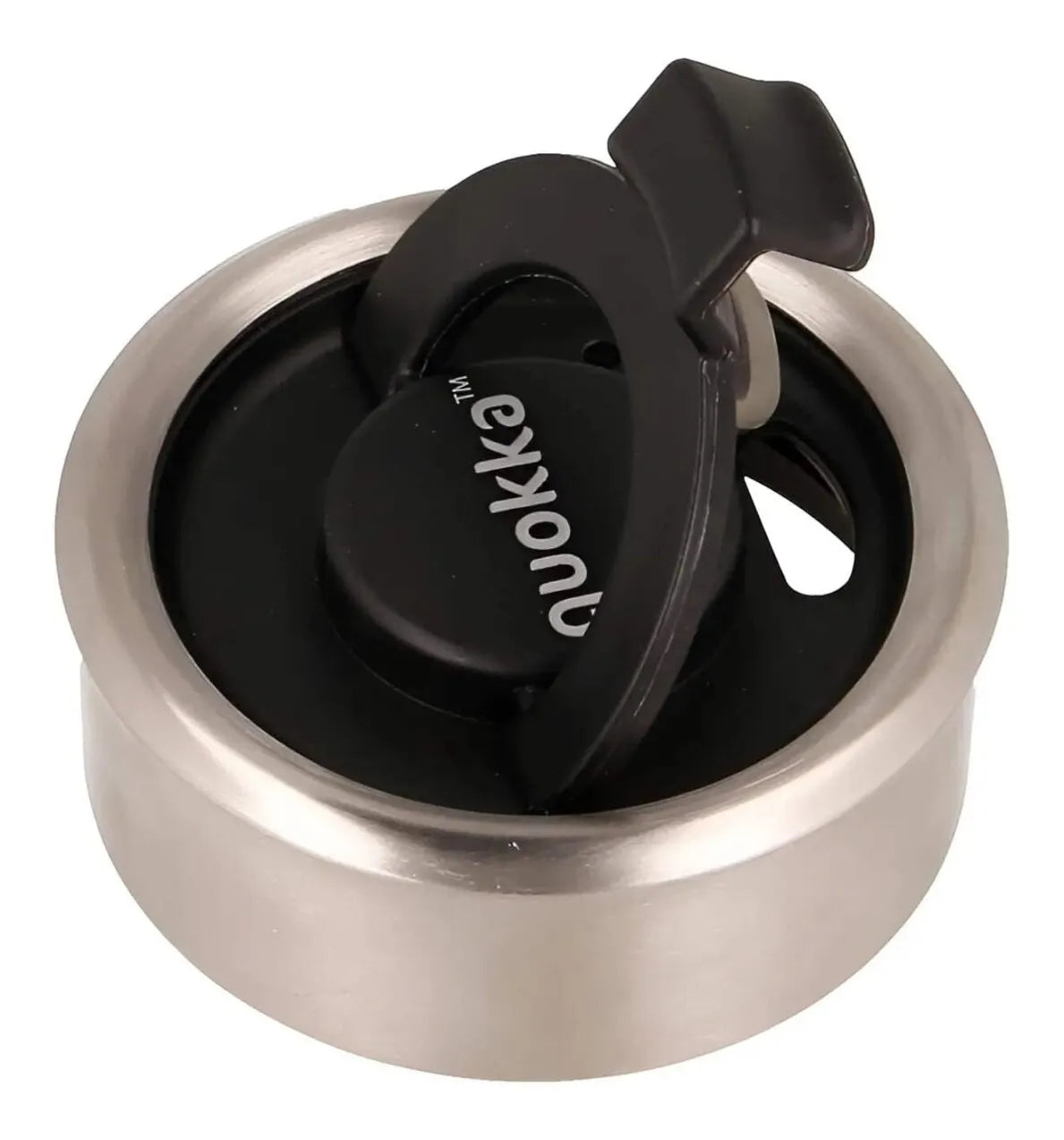 Quokka Boost Coffee Tumbler – nerūdijančio plieno termopuodelis su sieteliu 400 ml (juodas)