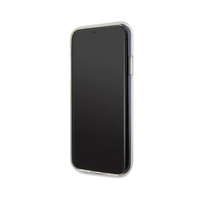 Guess IML Faceted Mirror Disco Iridescent – dėklas iPhone 11 (vaivorykštinis)