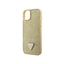 Guess Rhinestone Triangle – dėklas iPhone 14 Plus (auksinis)