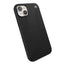 Speck Presidio2 Grip MagSafe – neslystantis iPhone 14 Plus dėklas (juodas / juodas / baltas)