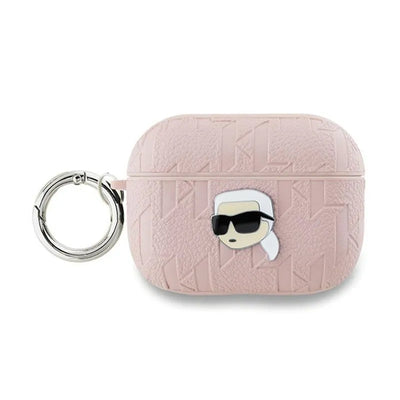 Karl Lagerfeld Monogram Karl Head – AirPods Pro 2 dėklas (rožinis)